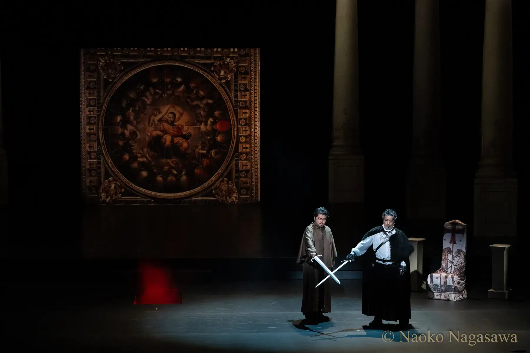 エルナーニ Ernani のオペラのワンシーン